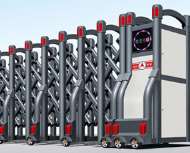 电动伸缩门效果图