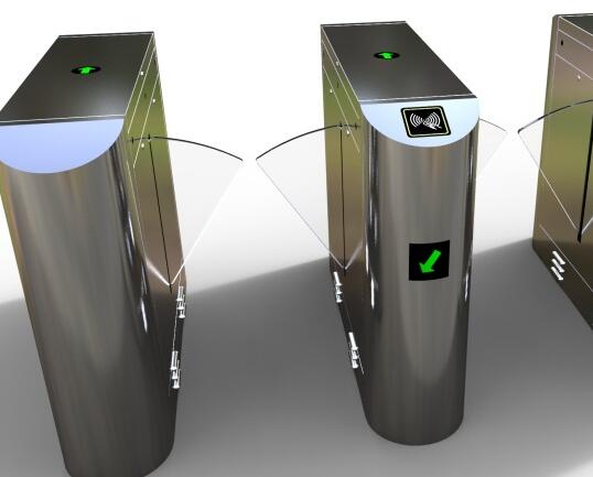 通道闸安装效果图