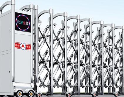 铝合金电动伸缩门和不锈钢电动伸缩门选哪种好呢?