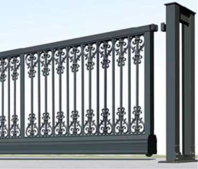 用于悬浮门上的可调传动结构