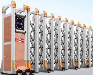 电动伸缩门有着安全特性