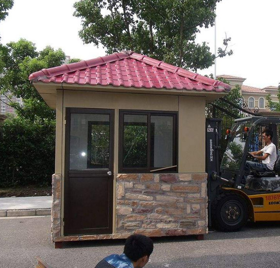 岗亭的选材和优点