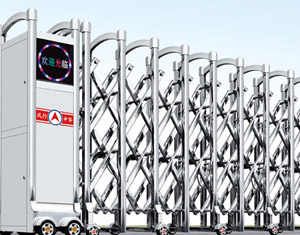 不锈钢伸缩门银鹰一号A